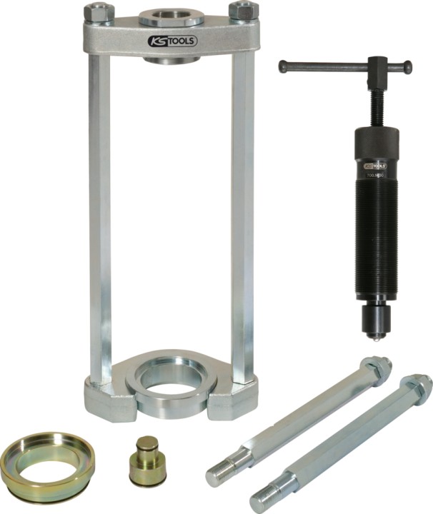 Piston hydraulique et support