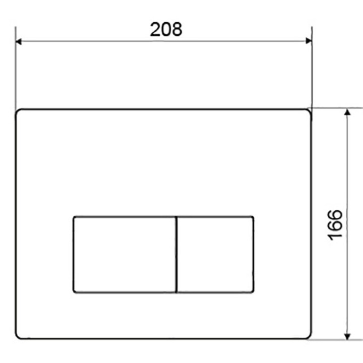 PLAQUE CDE DESIGN BLANCHE