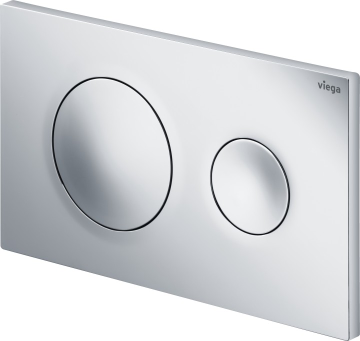 Plaque de commande de WC pour Prevista 8610.1 VfS20 chromé