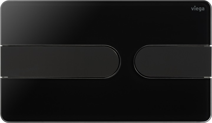 Plaque de commande de WC pour Prevista 8613.1 VfS23 nb/noir mat