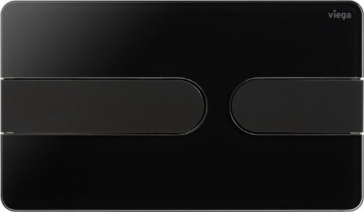 Plaque de commande de WC pour Prevista 8613.1 VfS23 nb/noir mat