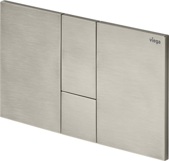 Plaque de commande de WC pour Prevista 8614.1 VfS24 inox brossée