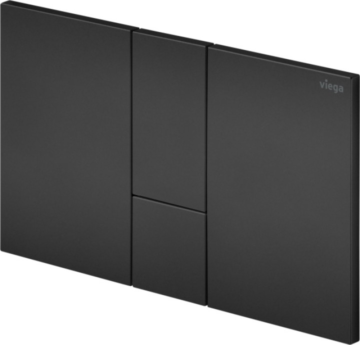 Plaque de commande de WC pour Prevista 8614.1 VfS24 noir mat