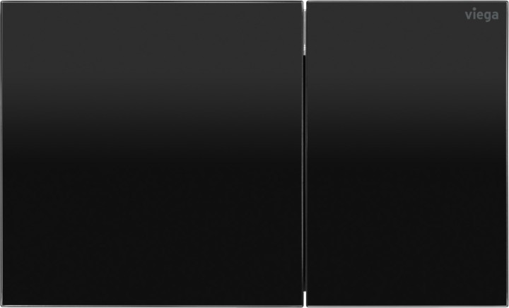 Plaque de commande de WC pour Prevista 8620.1 VfM200 verre noir