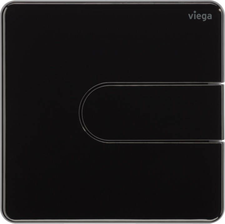 Plaque de commande d'urinoir pour Prevista 8613.2 VfS23 noir brillant