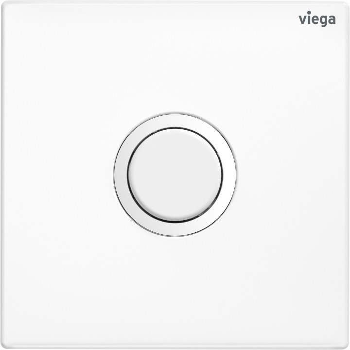 Plaque de commande d'urinoir pour Prevista 8631.2 VfP11 blanc brillant