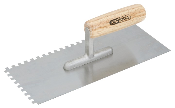 Platoir denté, lame inox