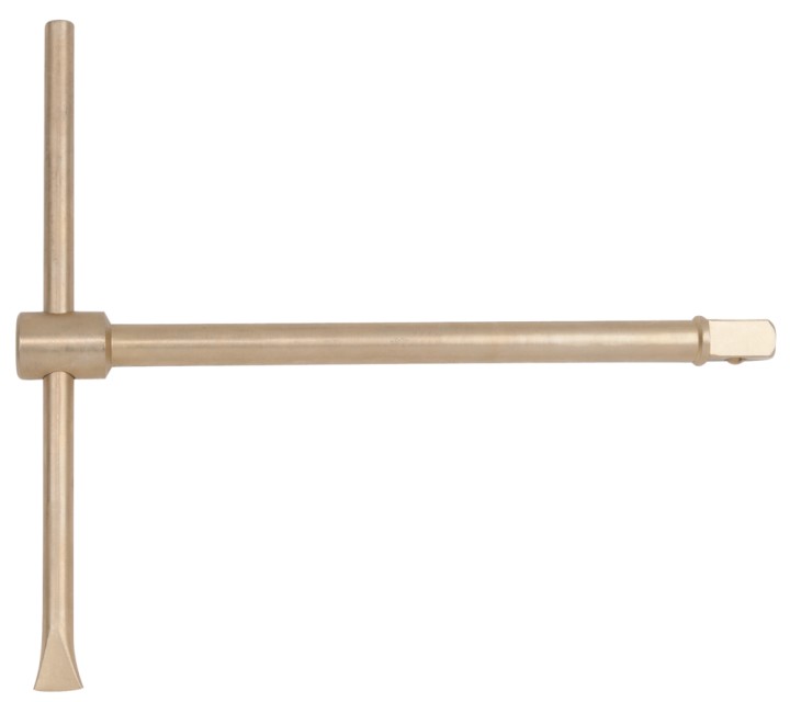Poignée T BRONZE 1/2'', 245mm