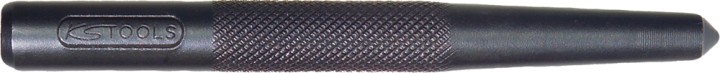Pointeau bruni, moleté 4mm