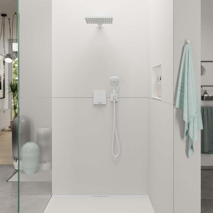Porter FixFit E blanc mat