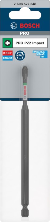 PRO Pozidriv Impact Bit PZ2 15