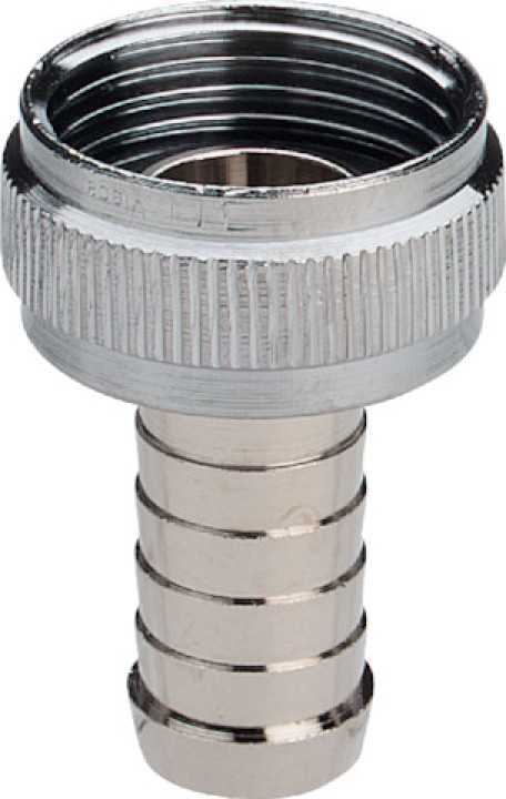 Raccord à visser pour flexible 1811   3/8 X 1/2 chromé