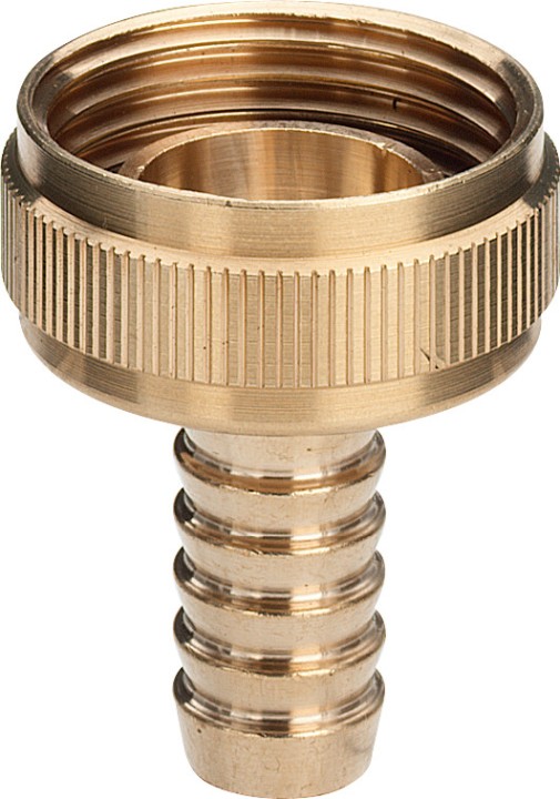 Raccord à visser pour flexible 1814   1/2 X 3/8 X 3/4 chromé