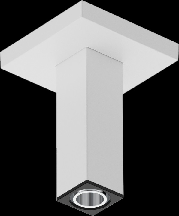 Raccord au plafond E 10 cm