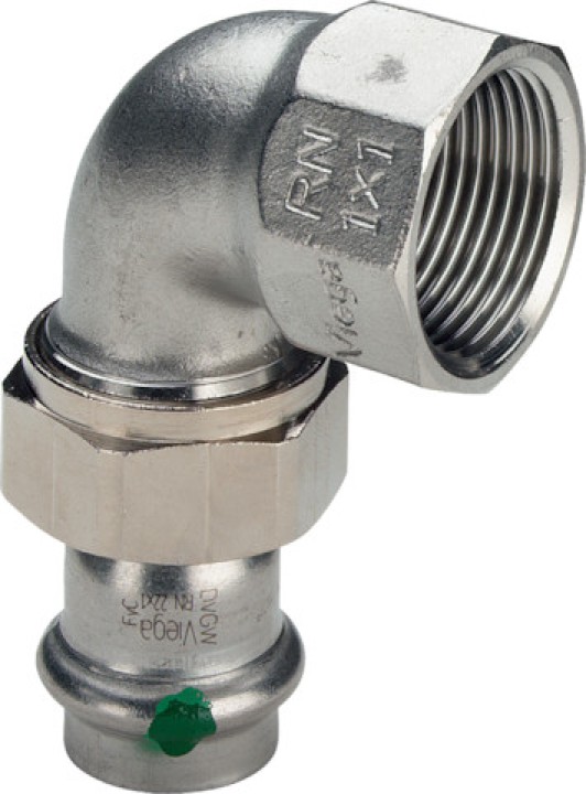 Raccord fileté de transition 90° 2355   22 X 3/4