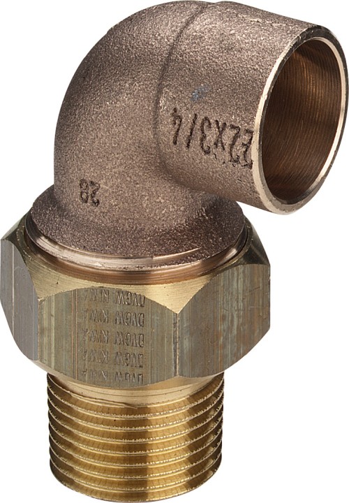 Raccord fileté de transition 90° 94098G   18 X 1/2