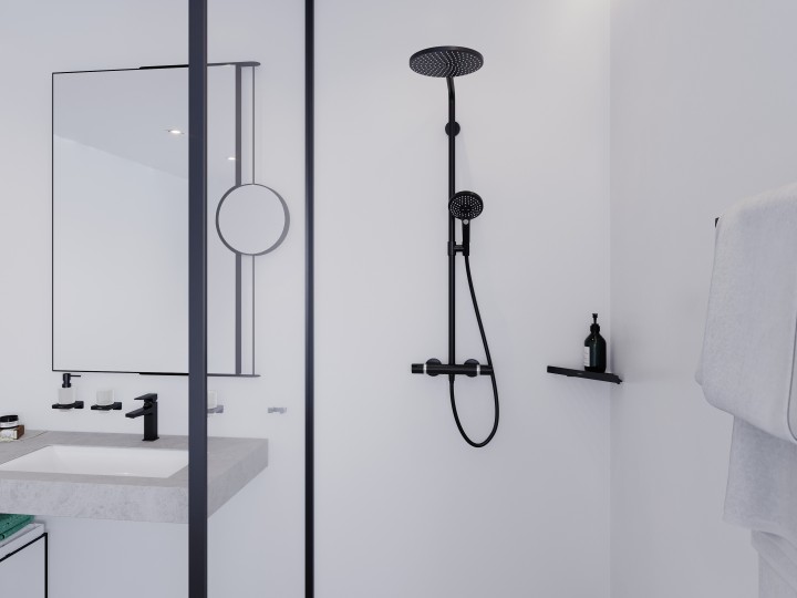 Raindance Select S Showerpipe 240 1jet PowderRain