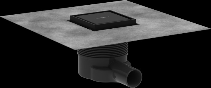 RainDrain Brilliance Siphon douche 100/100 carrel.