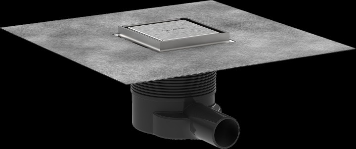 RainDrain Brilliance Siphon douche 100/100 carrel.