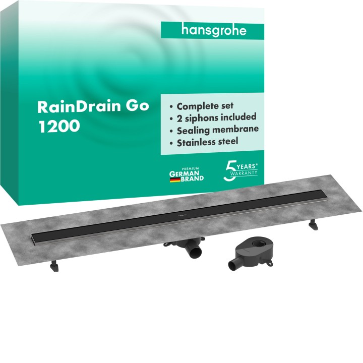 RainDrain Go Kit instal caniveau dch 1200