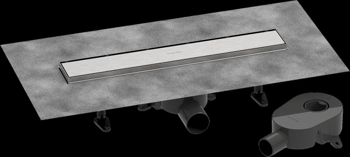 RainDrain Go Kit instal caniveau dch 500