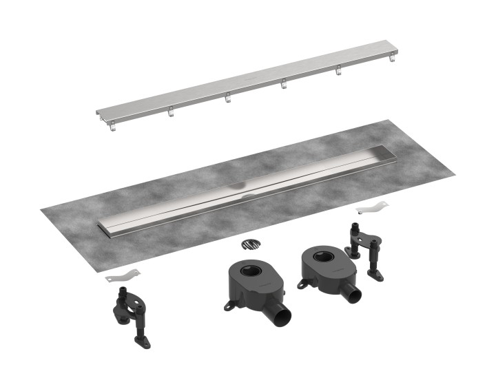RainDrain Go Kit instal caniveau dch 600