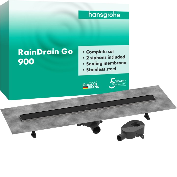 RainDrain Go Kit instal caniveau dch 900