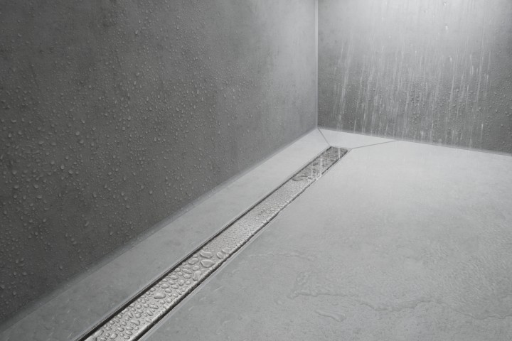 RainDrain Match Caniveau douche linéaire 70cm