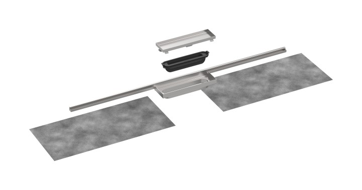 RainDrain Minimalistic Caniveau dche linéaire 800