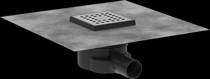 RainDrain Point Siphon de douche 100/100