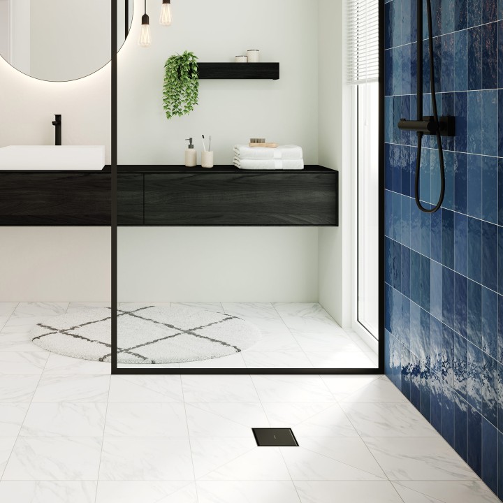 RainDrain Point Siphon de douche 150/150 carrelable