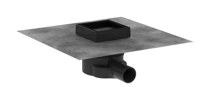 RainDrain Point Siphon douche 100/100 carrel.