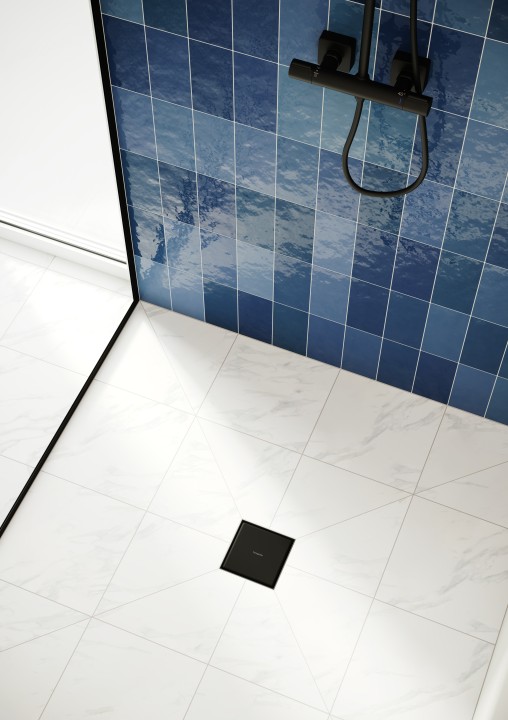 RainDrain Point Siphon douche 100/100 carrel.