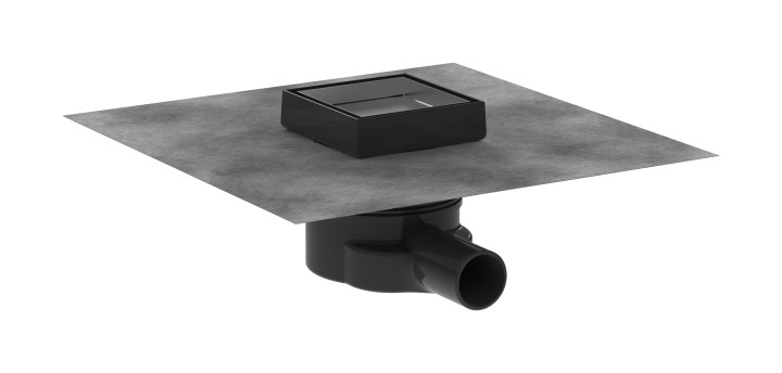 RainDrain Point Siphon douche 100/100 carrel.