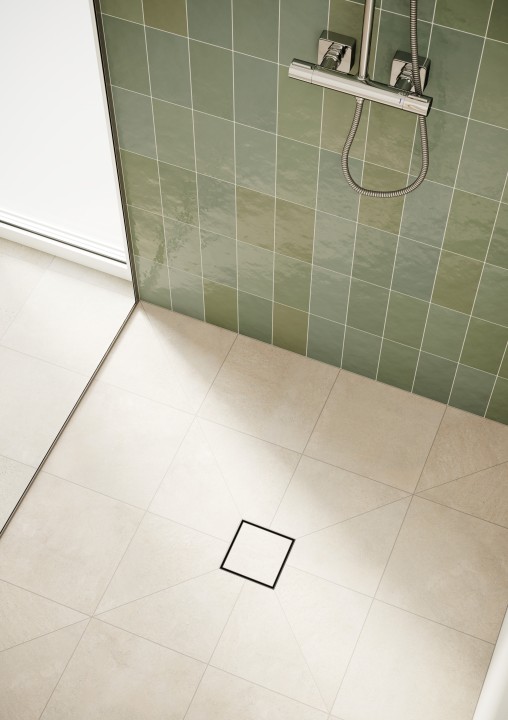 RainDrain Point Siphon douche 100/100 carrel.