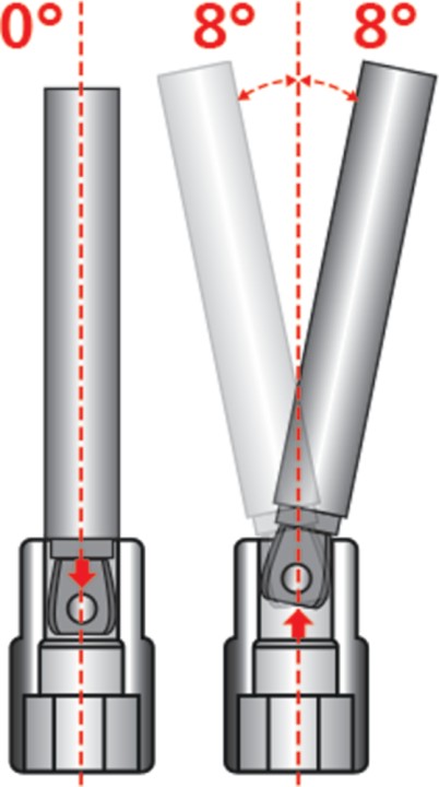 Rallonge angulaire 3/8'' 250mm