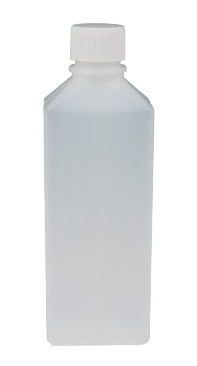 Récipient vide liquide usagé