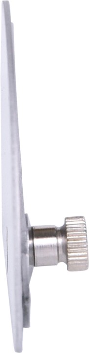 Reglet d'angle inox, L.220mm