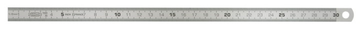 Reglet flexible Inox, L200 mm
