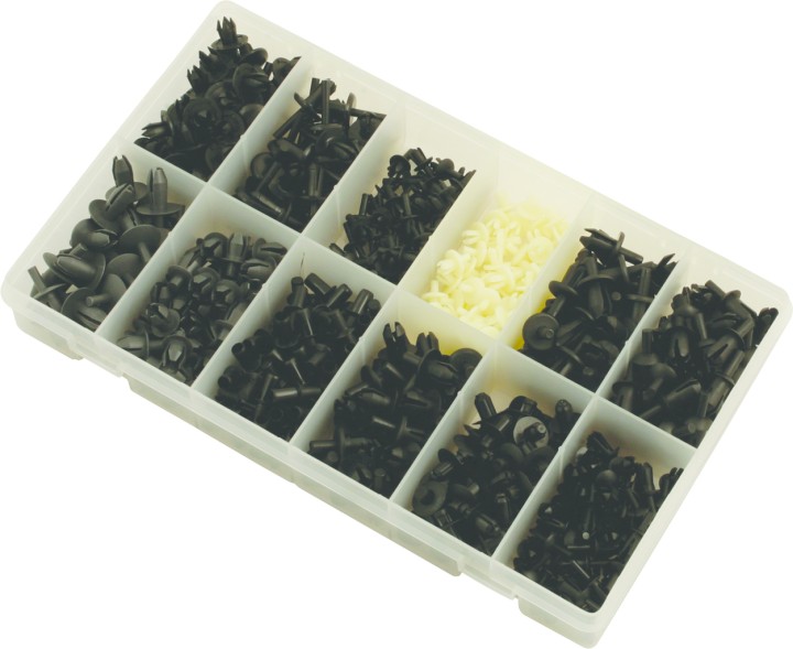 Rivets à empreinte, 280pcs
