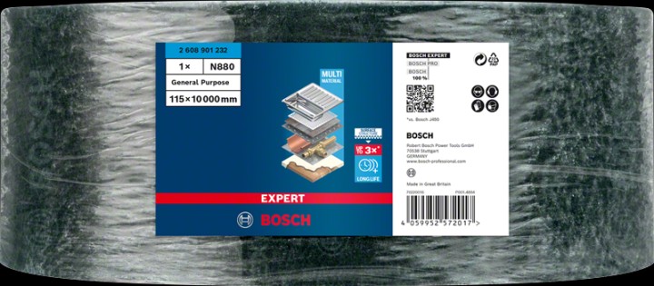 Roul Non-ti N880 115x10m Univ