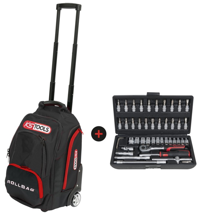 Sac ROLLBAG + douilles 1/4''