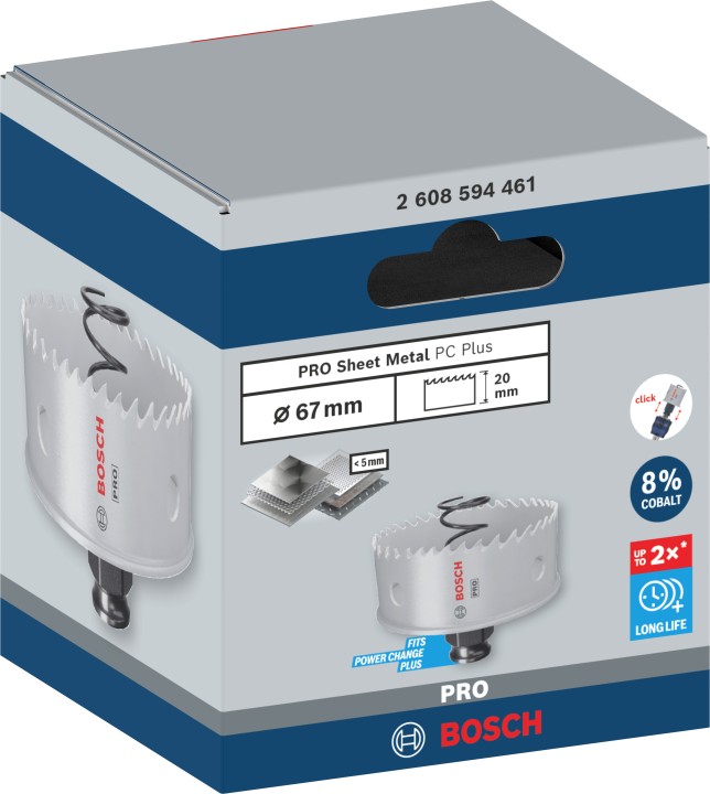 Scie trépan PRO PC Plus Métal