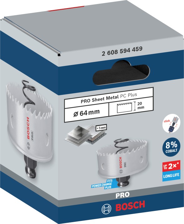 Scie trépan PRO PC Plus Métal