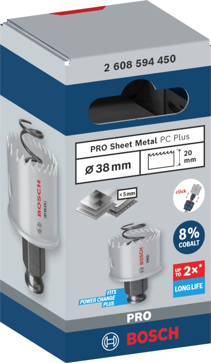 Scie trépan PRO PC Plus Métal