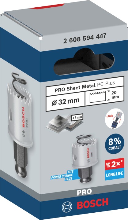 Scie trépan PRO PC Plus Métal