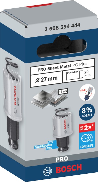 Scie trépan PRO PC Plus Métal