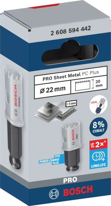 Scie trépan PRO PC Plus Métal