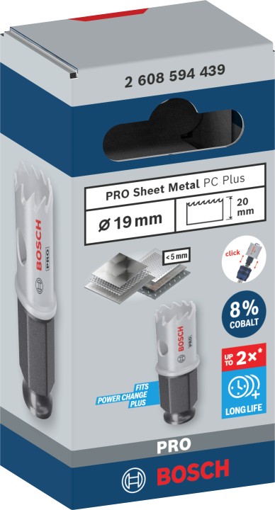 Scie trépan PRO PC Plus Métal