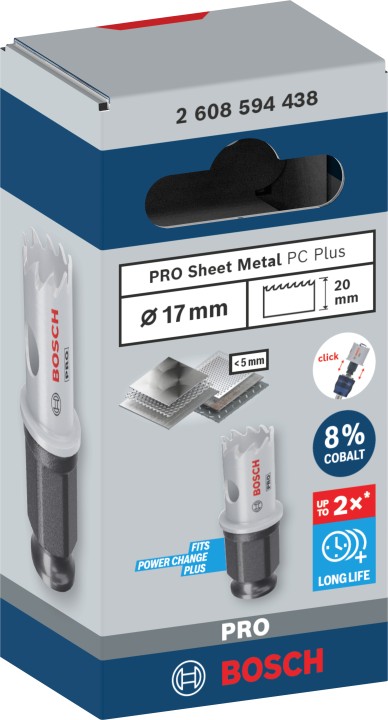 Scie trépan PRO PC Plus Métal
